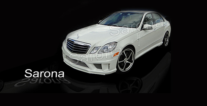 Custom Mercedes E Class  Sedan Front Bumper (2010 - 2013) - $1290.00 (Part #MB-143-FB)